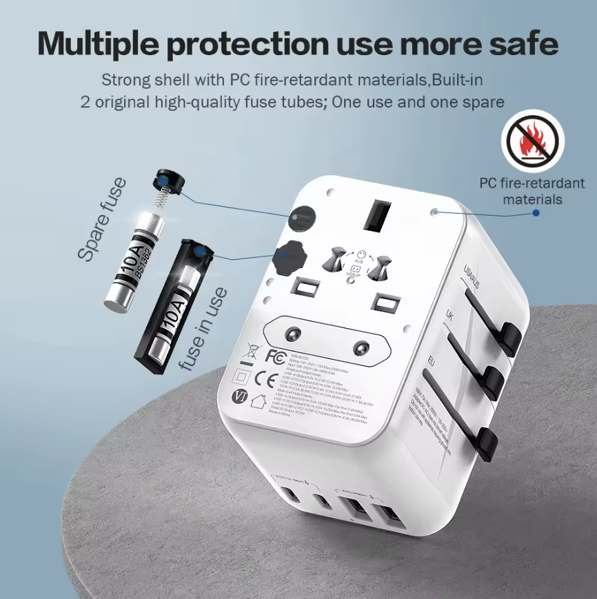 Universal Travel Adapter 70W GaN III