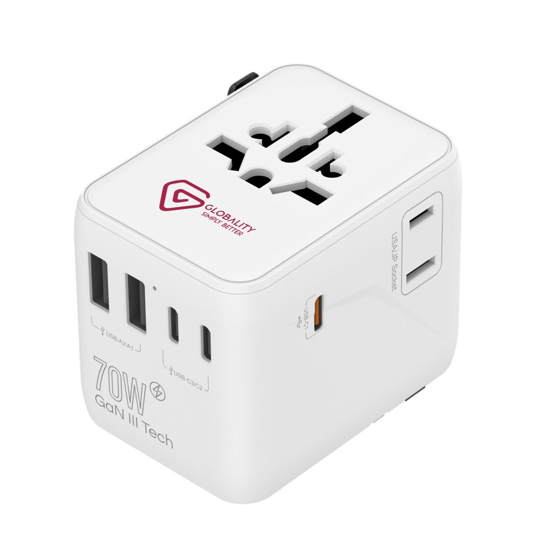 Universal Travel Adapter 70W GaN III
