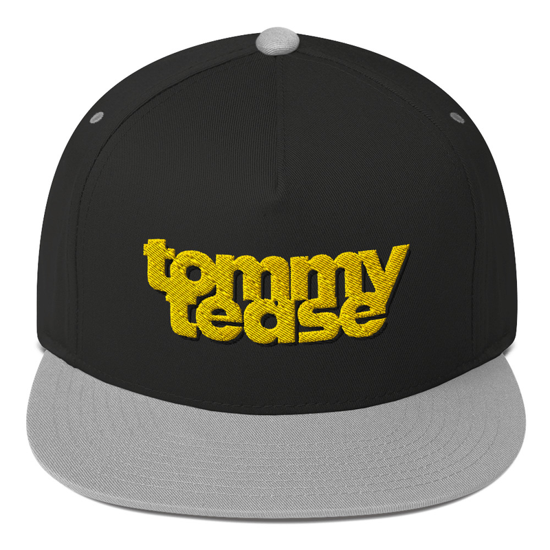 Embroidered Logo Snapback Hat