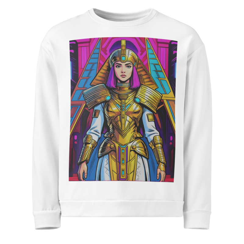 Egyptian Goddess Crewneck Pullover Sweatshirt