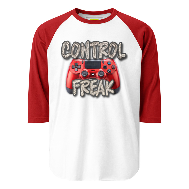 Control Freak Three Quarter Graphic Tee