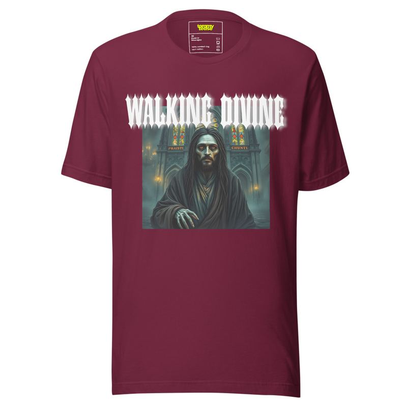 Walking Divine Short Sleeve Graphic Tee