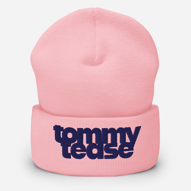 Embroidered Logo Cuffed Beanie