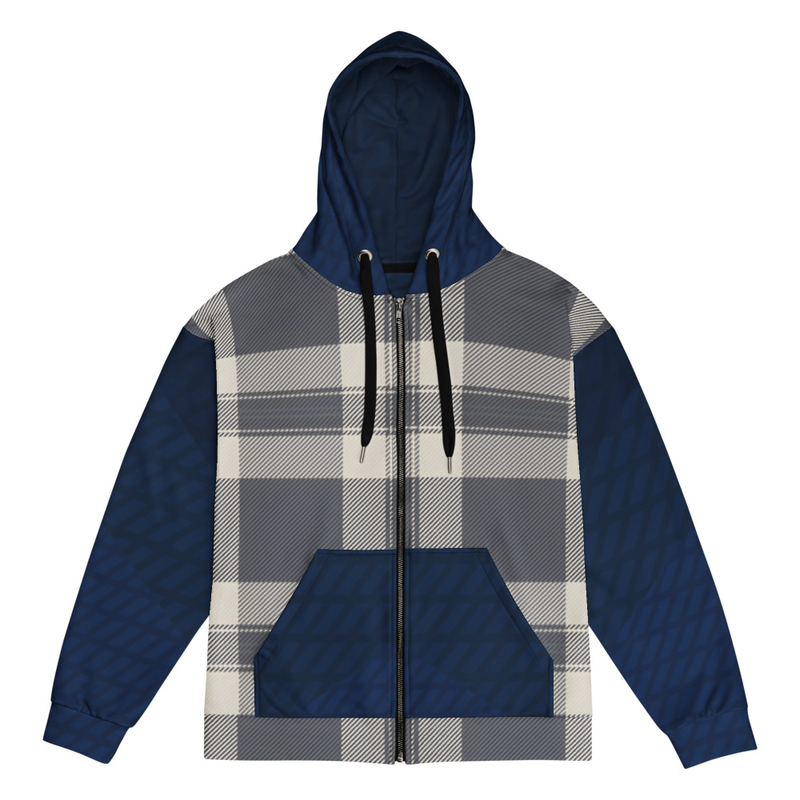 The Jim Check Zip Hoodie