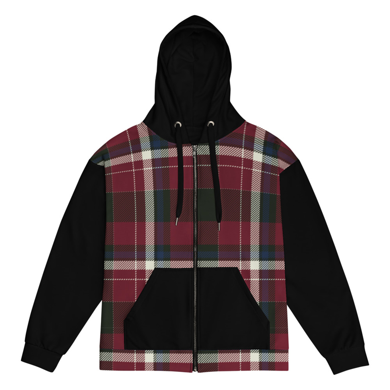 The Benjamin Check Zip Hoodie