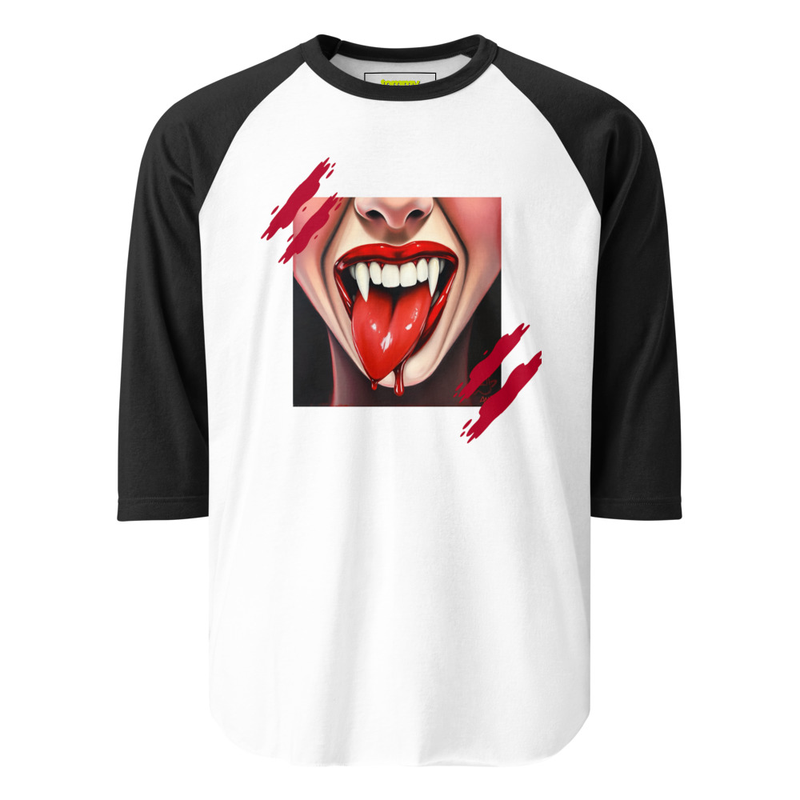 Suck It Three Quarter Graphic Tee