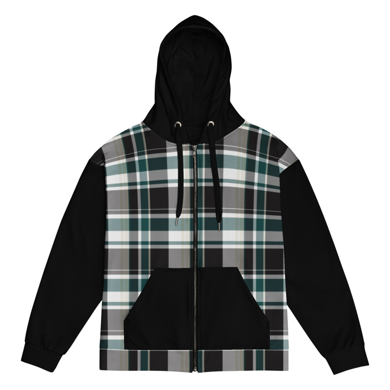 The Hendrix Check Zip Hoodie