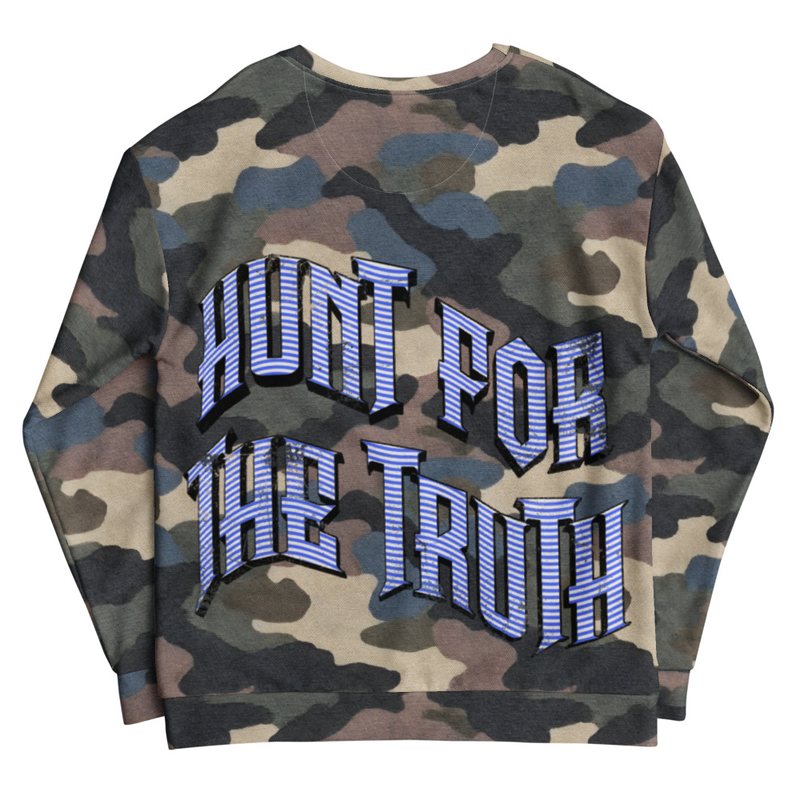 Truth Hunter Camouflage Graphic Sweatshirt