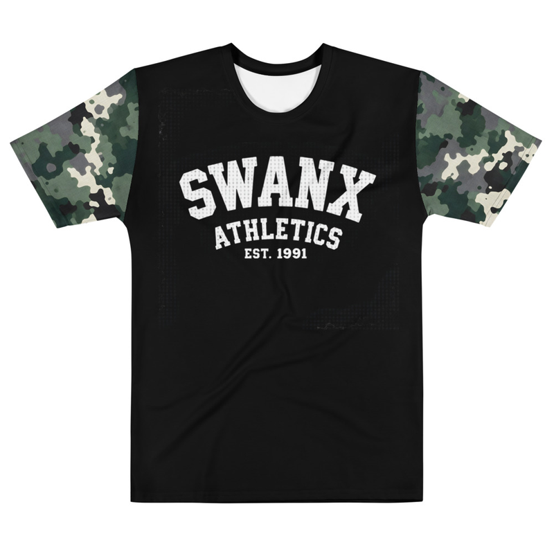 Swanx Athletics Camo Short Sleeve Tee