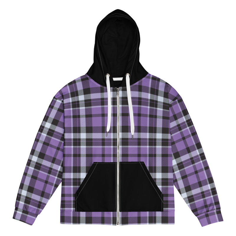 The Josh Check Zip Hoodie