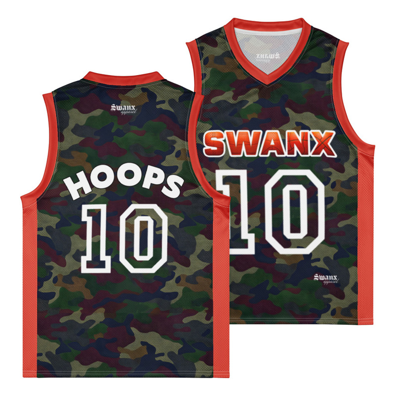 Swanx Hoops Premium Basketball Jersey