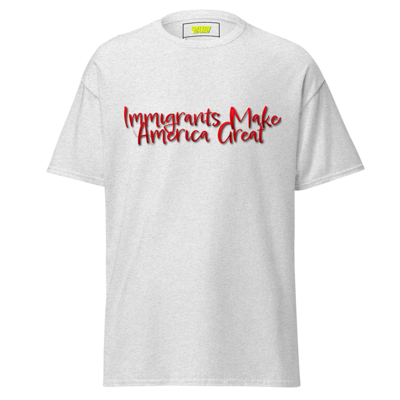 Immigrants Make America Great Short Sleeve Statement Tee