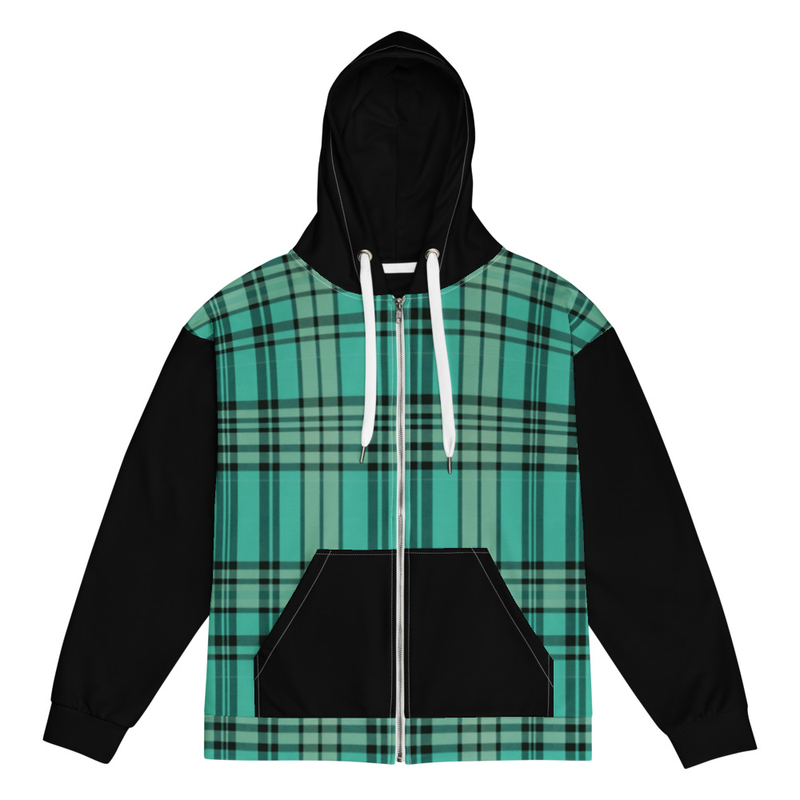 The Jax Check Zip Hoodie