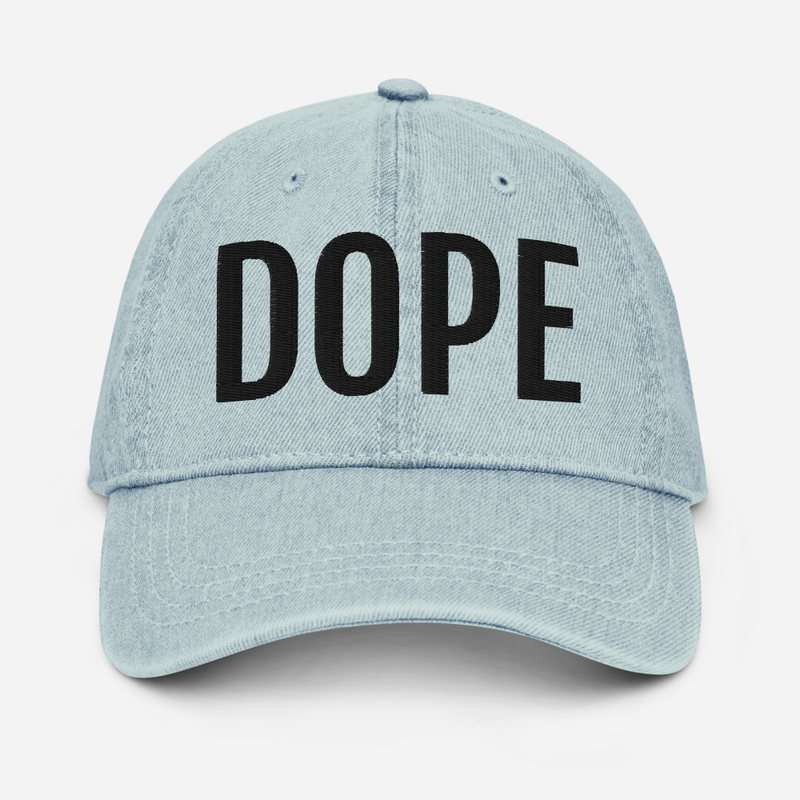Dope Denim Baseball Hat