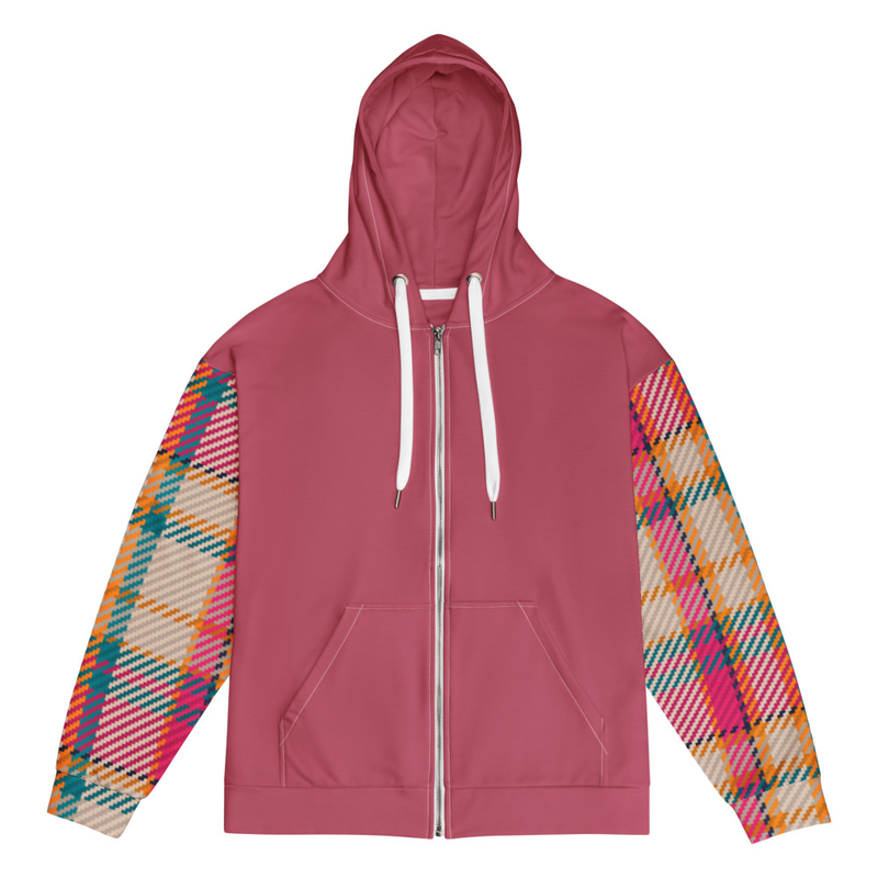 The Brady Check Zip Hoodie