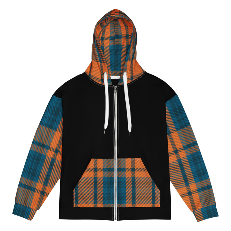 The Trevor Check Zip Hoodie