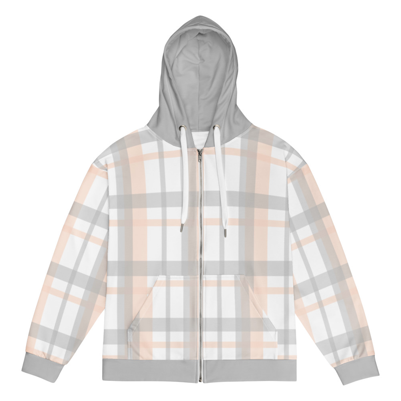The Jesse Check Zip Hoodie