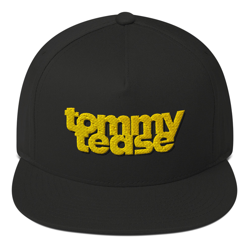 Embroidered Logo Snapback Hat