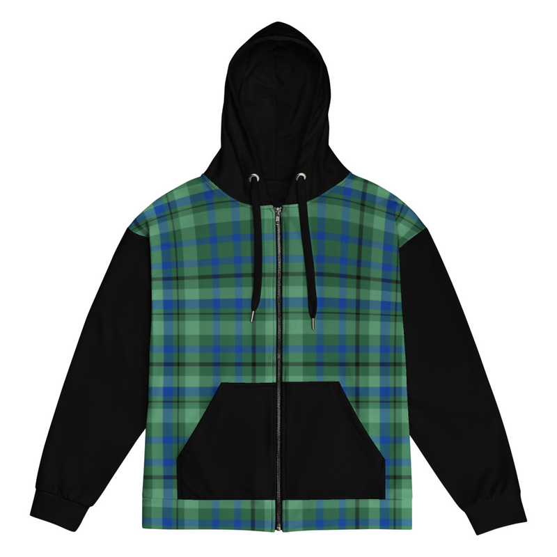 The Anthony Check Zip Hoodie