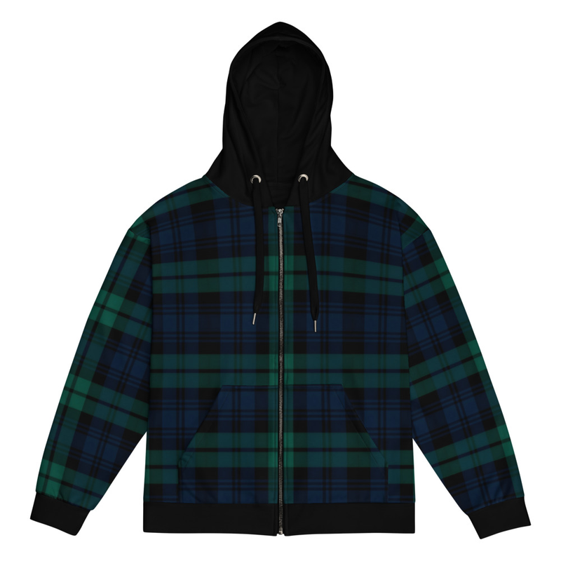 The Judd Check Zip Hoodie