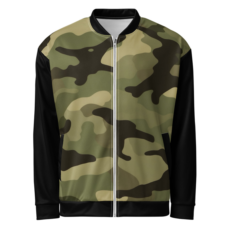 Camouflage Bomber Jacket