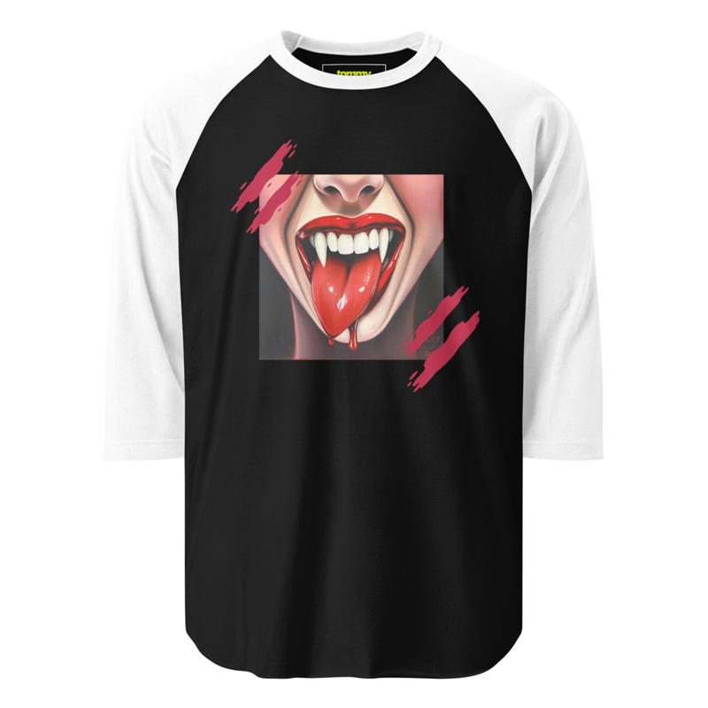 Suck It Three Quarter Graphic Tee