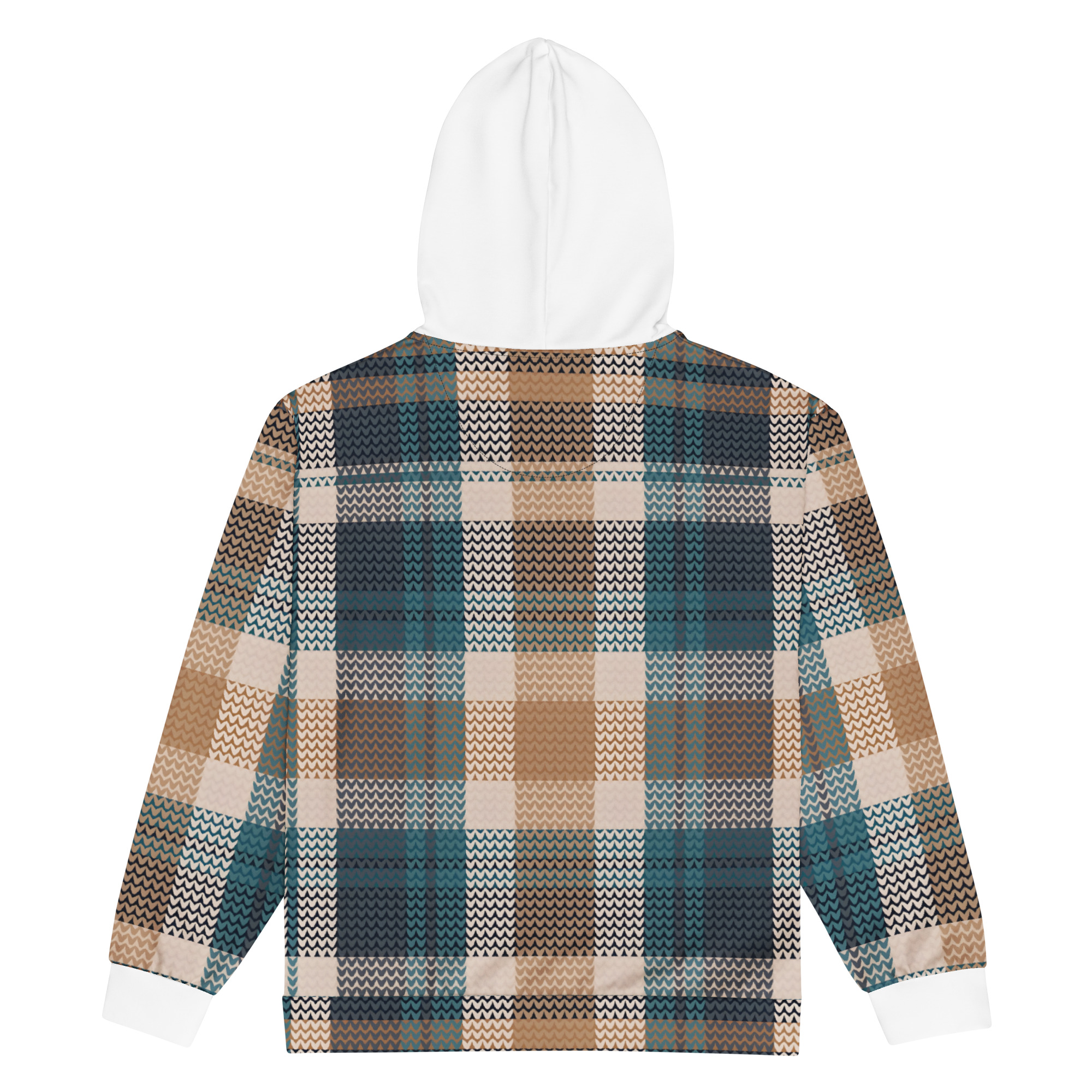 The Cameron Check Zip Hoodie