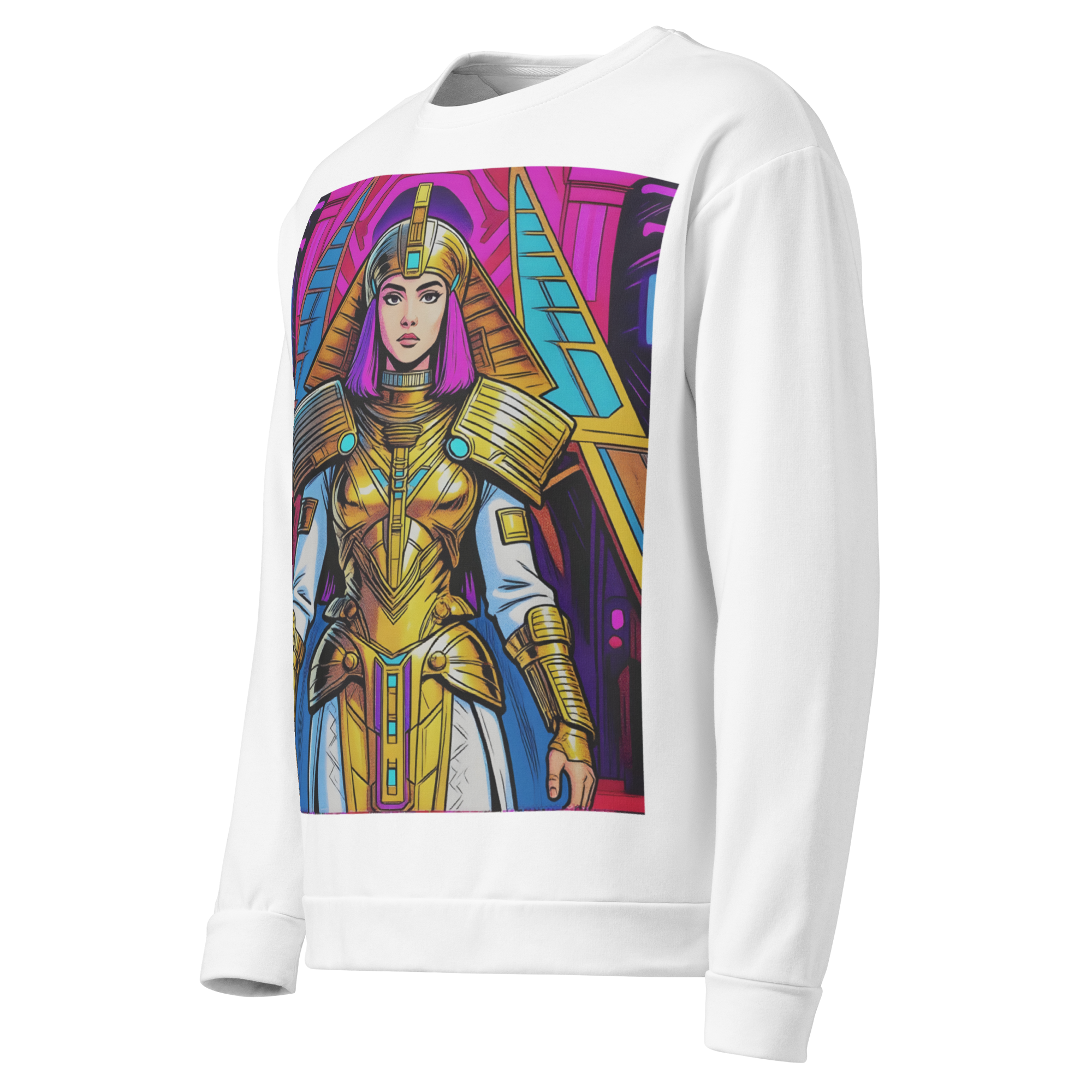 Egyptian Goddess Crewneck Pullover Sweatshirt