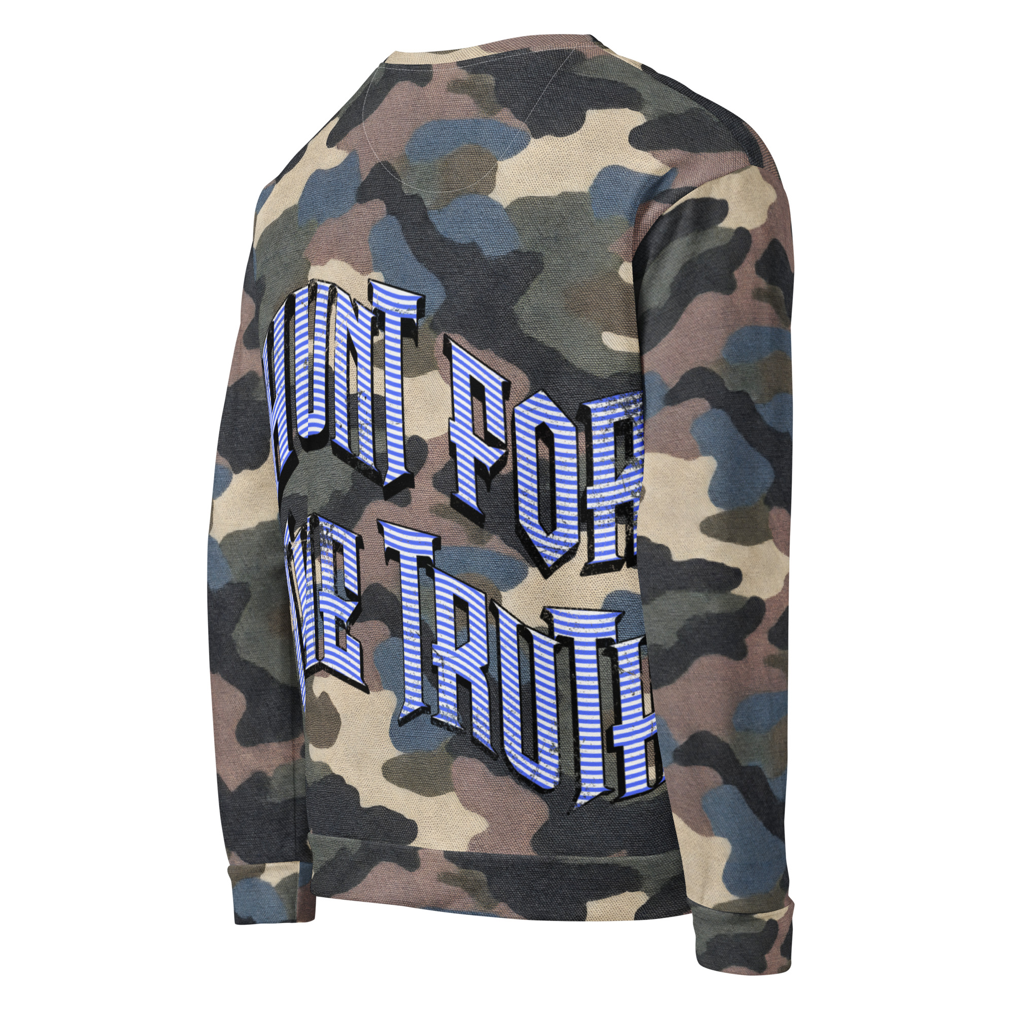 Truth Hunter Camouflage Graphic Sweatshirt