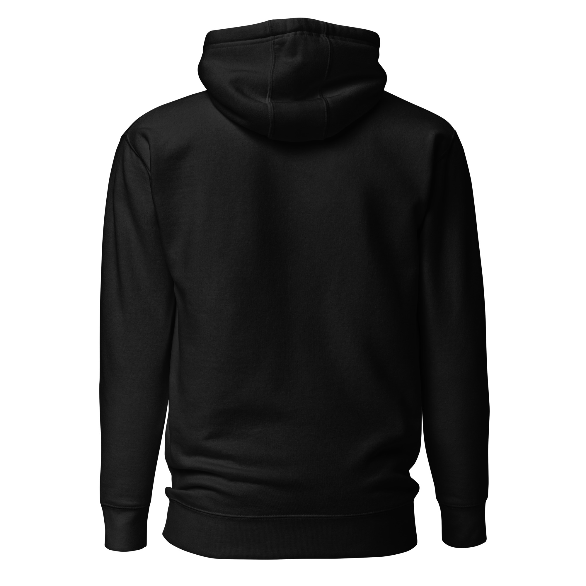 Black Monogram Hoodie