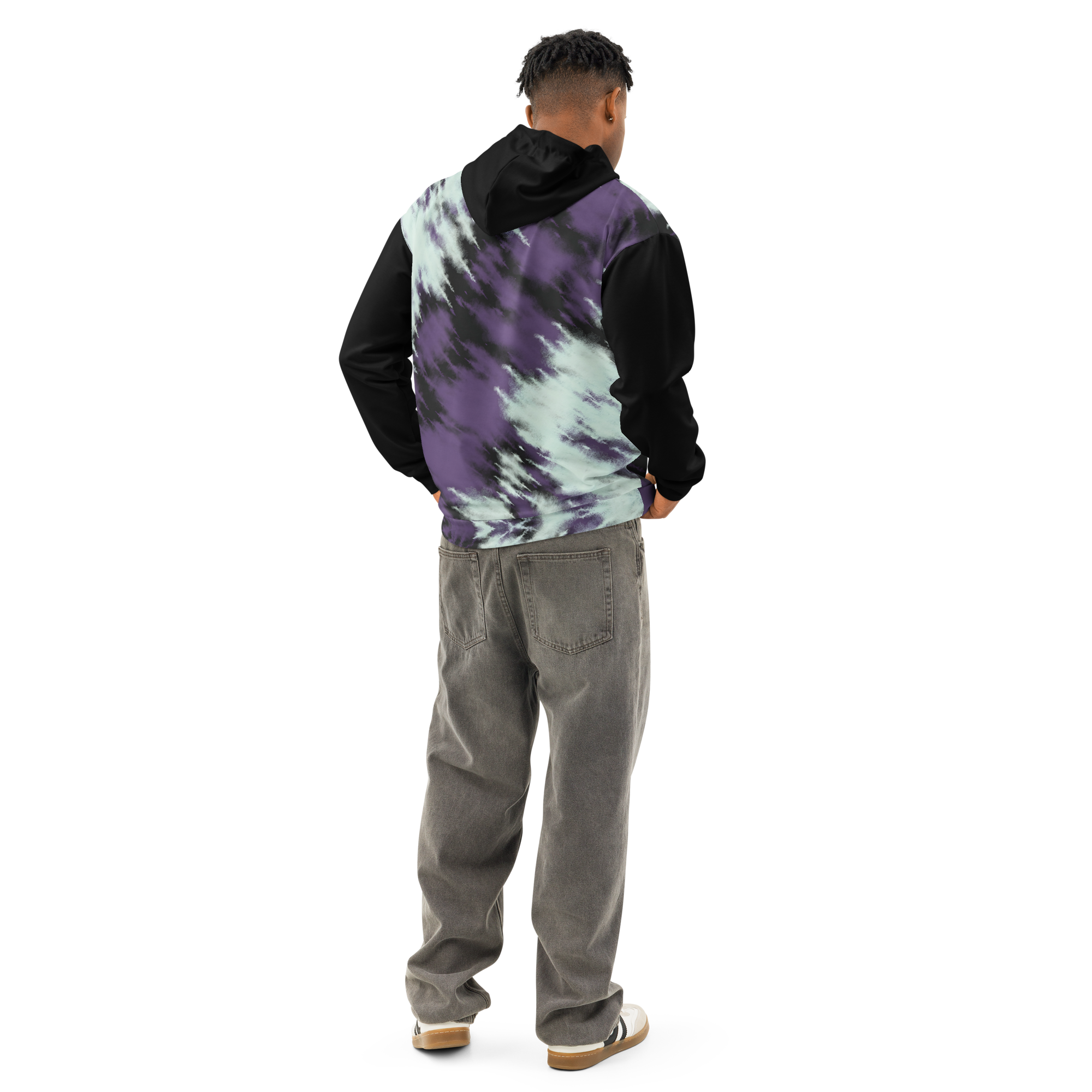 Tie-Dye Pattern Hoodie
