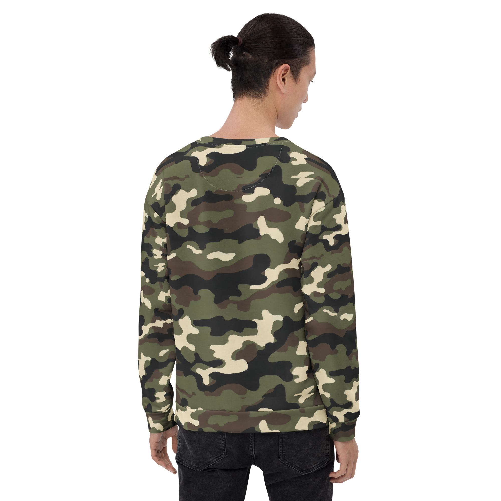 Camouflage Pattern Sweatshirt