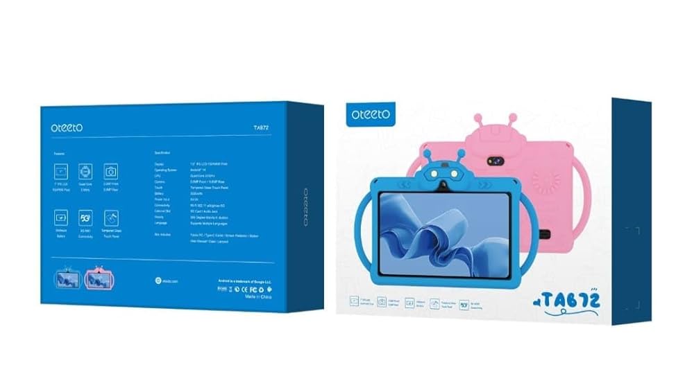 Oteeto Tab 72 Kids WiFi Tablet