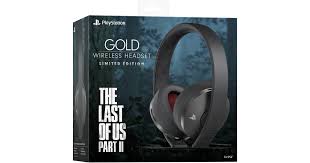 PS4 Gold Wireless Headset – The Last of Us Part II Limited Edition