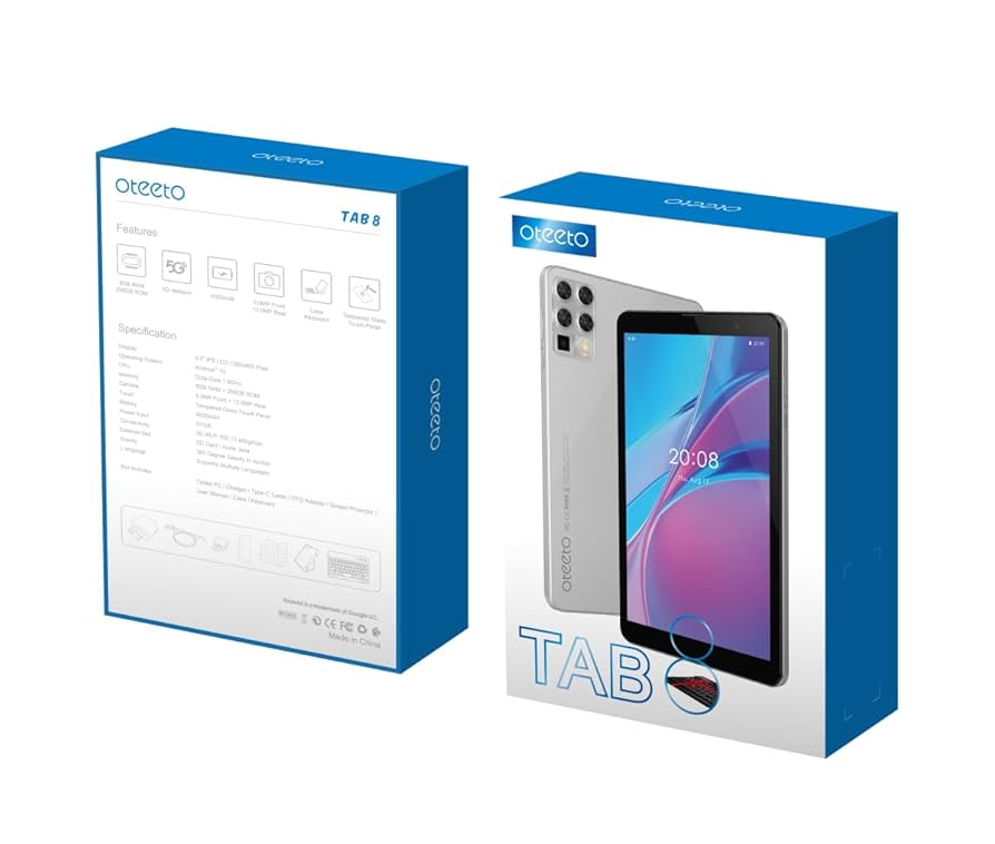 Oteeto Tab 8" 5G