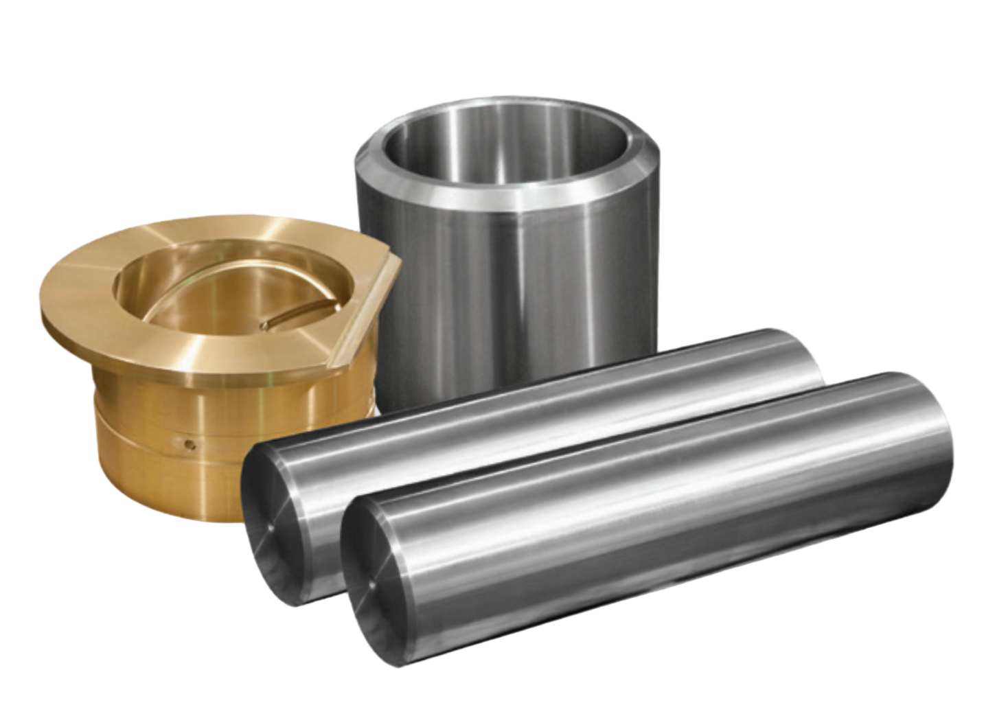 Pins & bushings for rope shovel & hydraulic excavator dipper