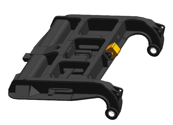 Dipper door   P&H 2800XPB 