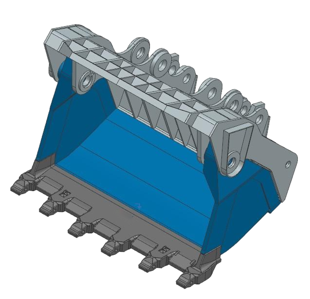 Bucket  43m³，EX8000  