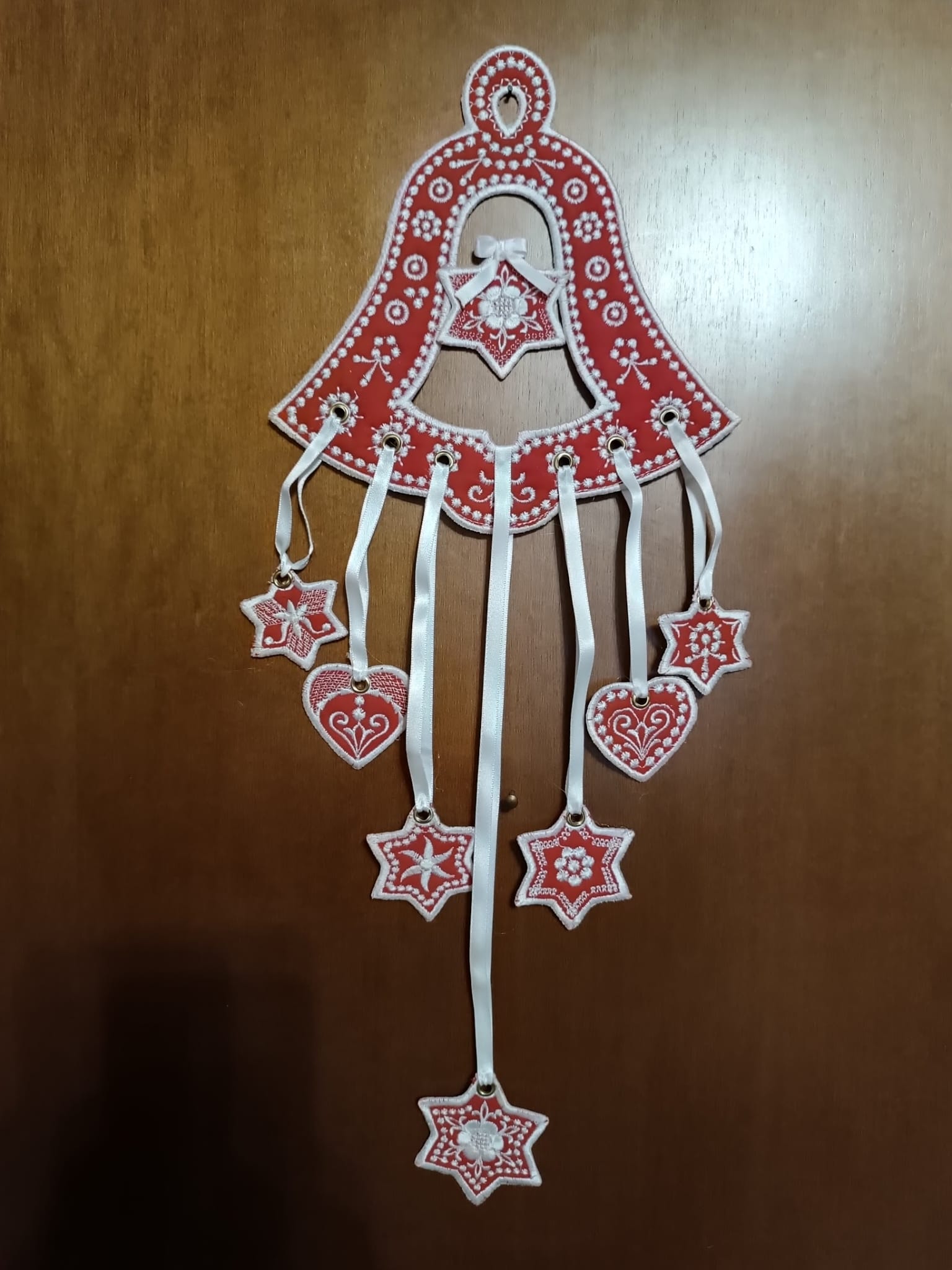 Handcrafted Christmas Bell Decoration