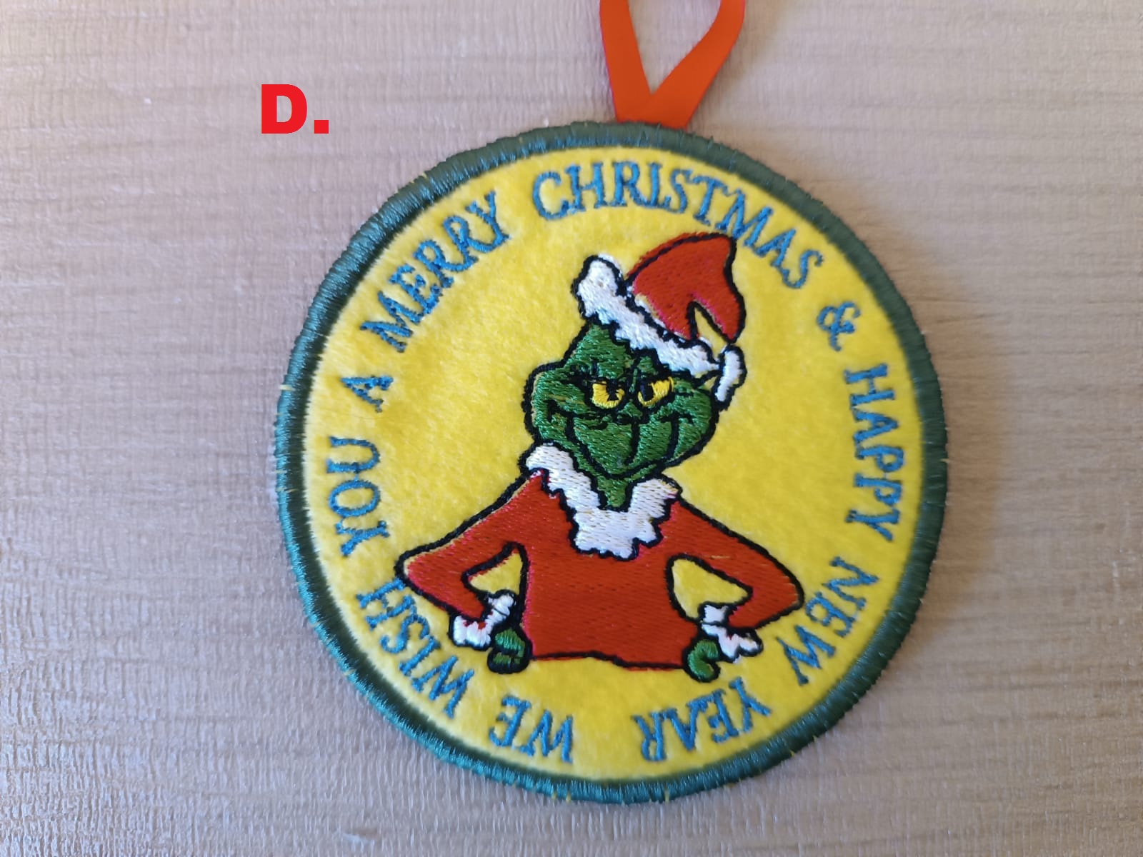 ornamento per l'albero di natale