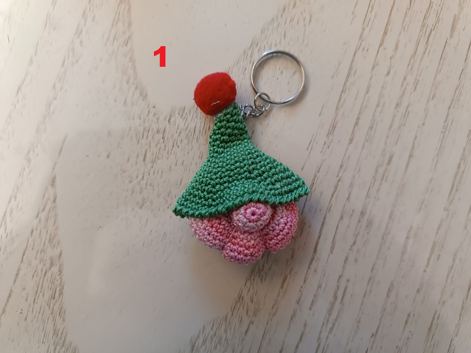 Decorazione natalizia all'uncinetto