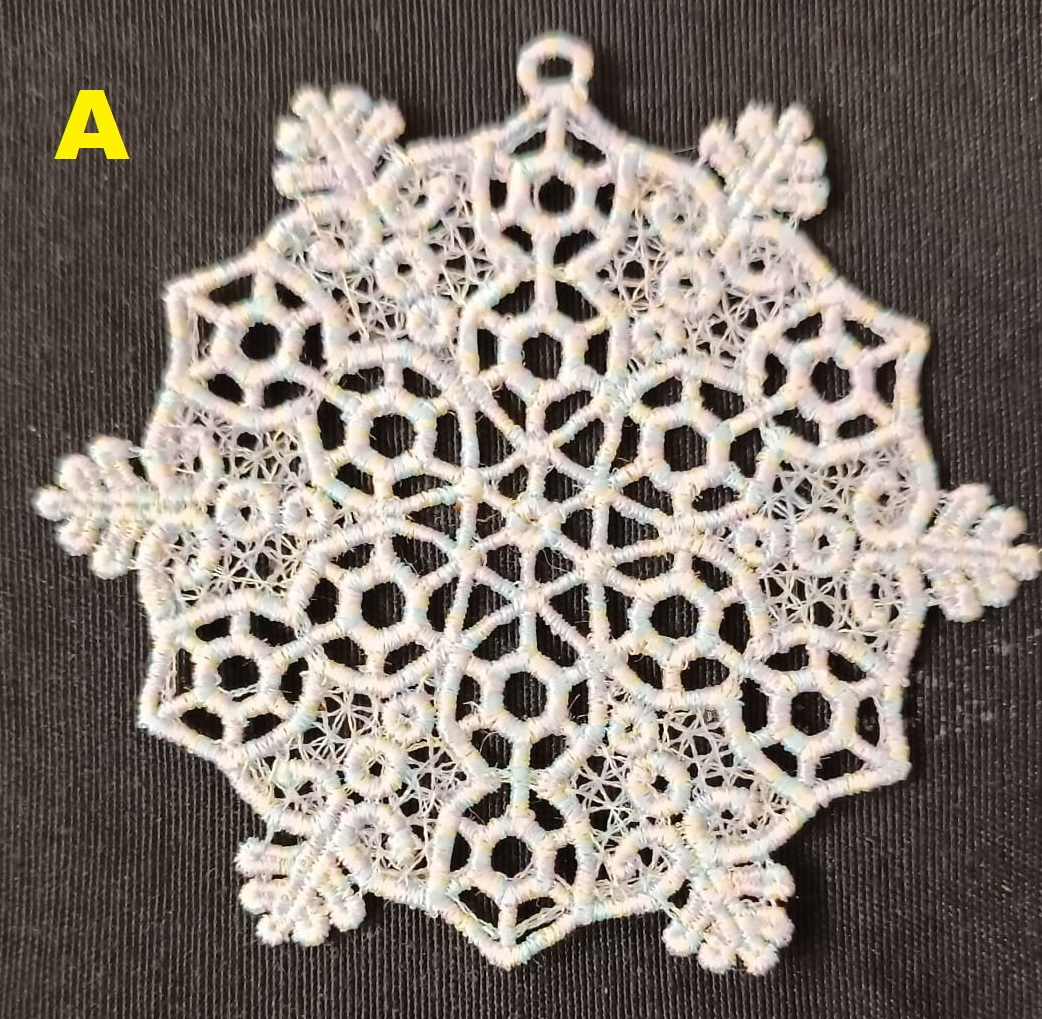 Lace fiocchi di neve