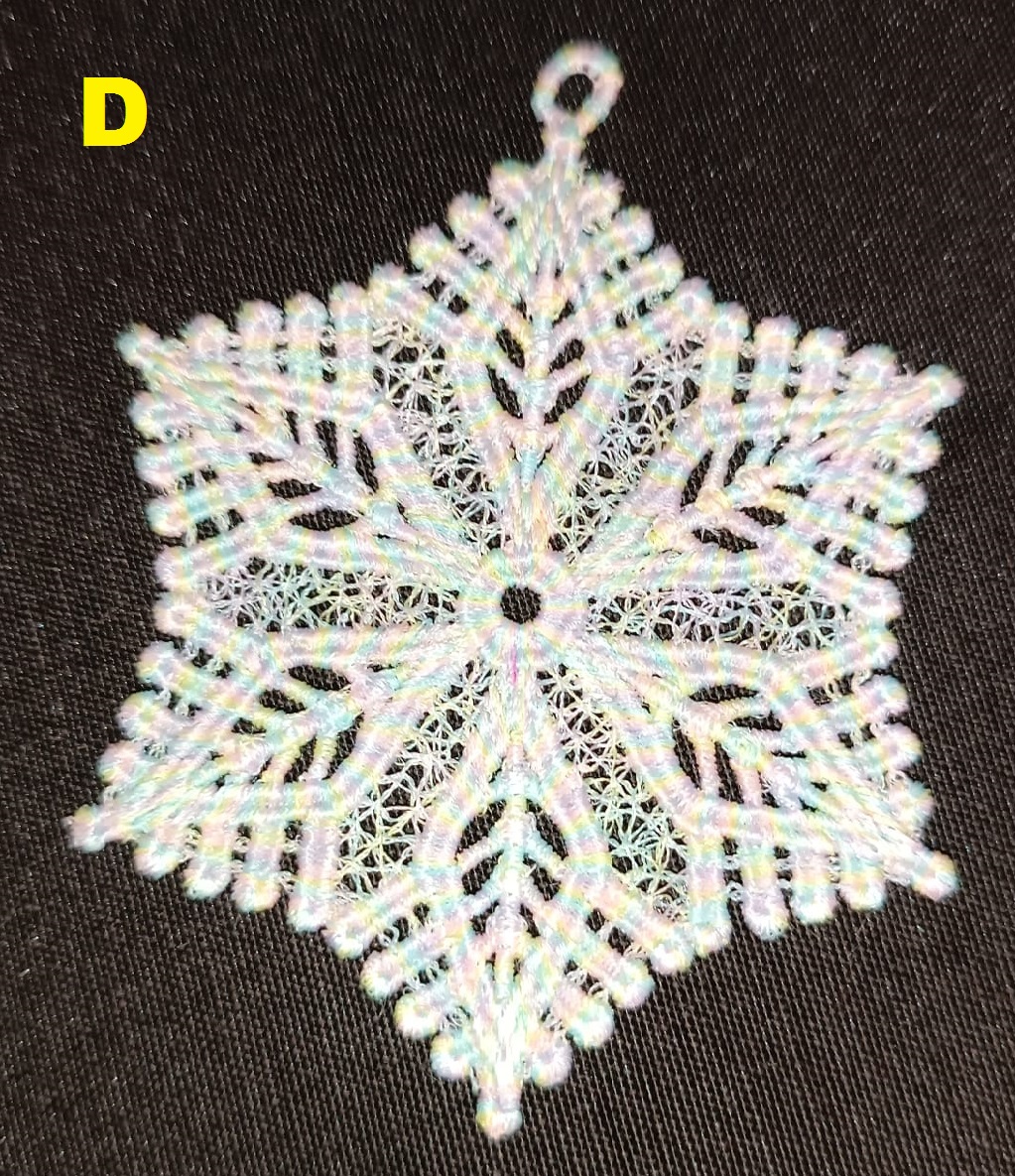 Lace fiocchi di neve