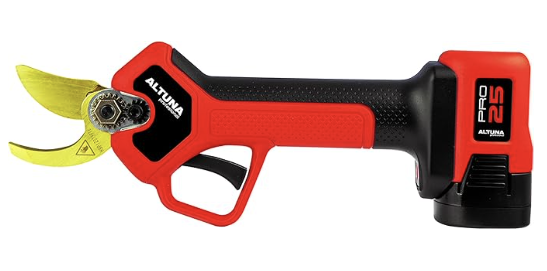 Sécateur à batterie ALTUNA AB25 – Série PRO Gold Titanium