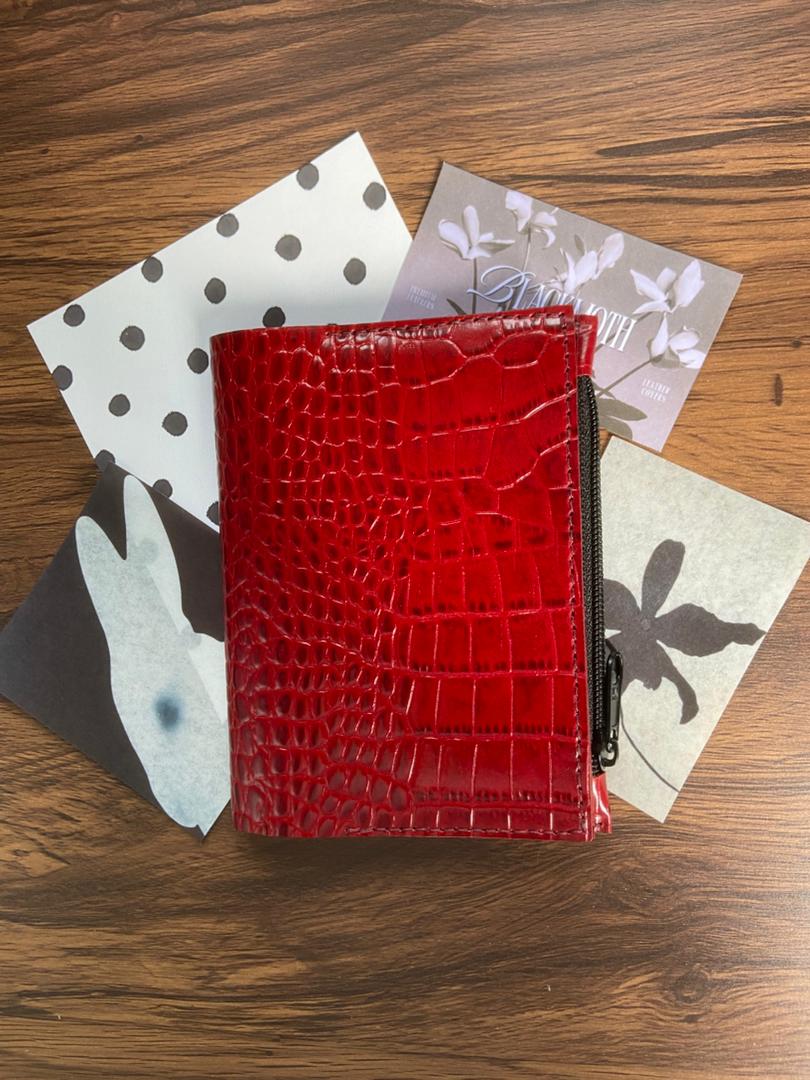 GLOSSY RED PORTFOLIO (A6 ONLY)