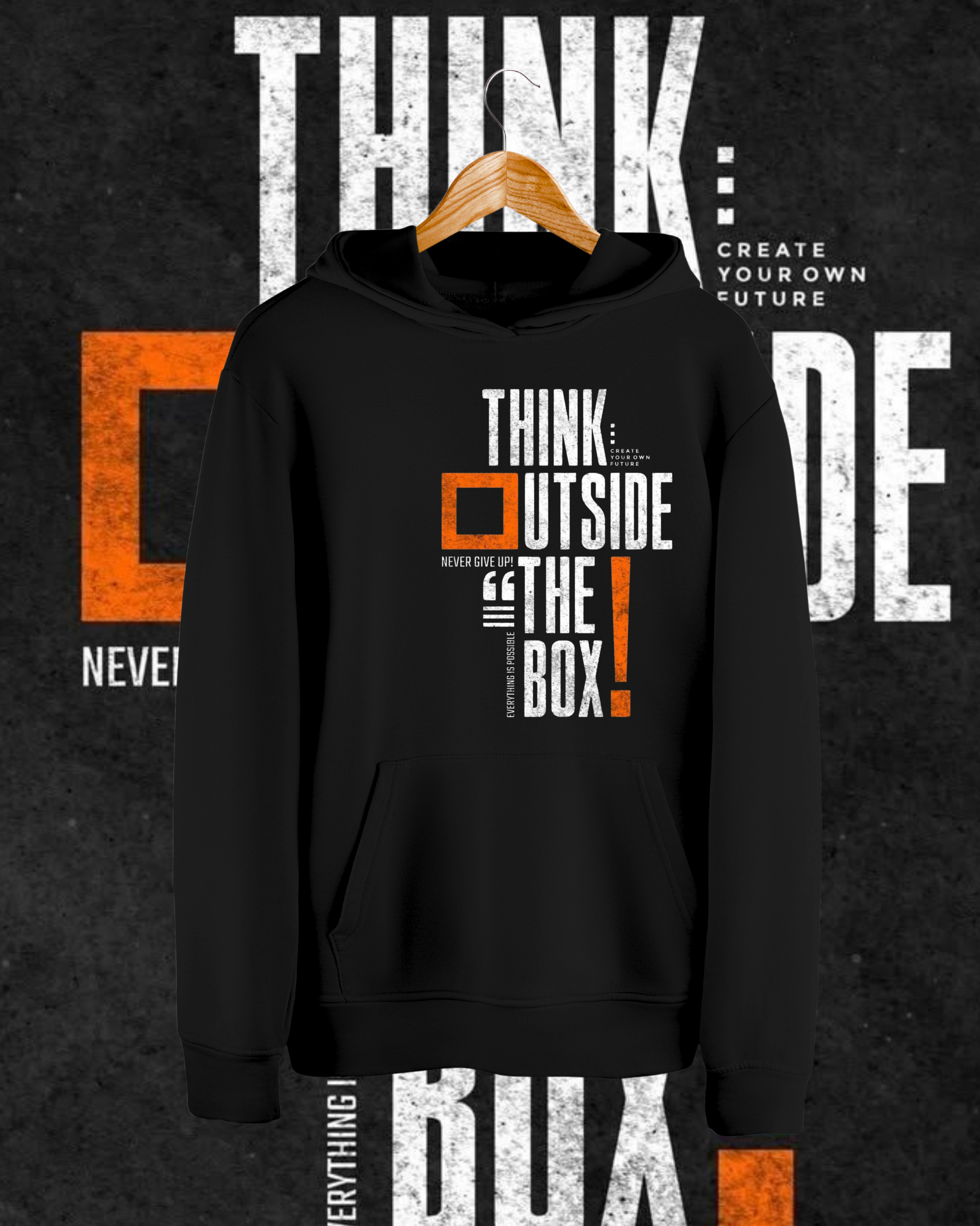Think Outside The Box Hoodie