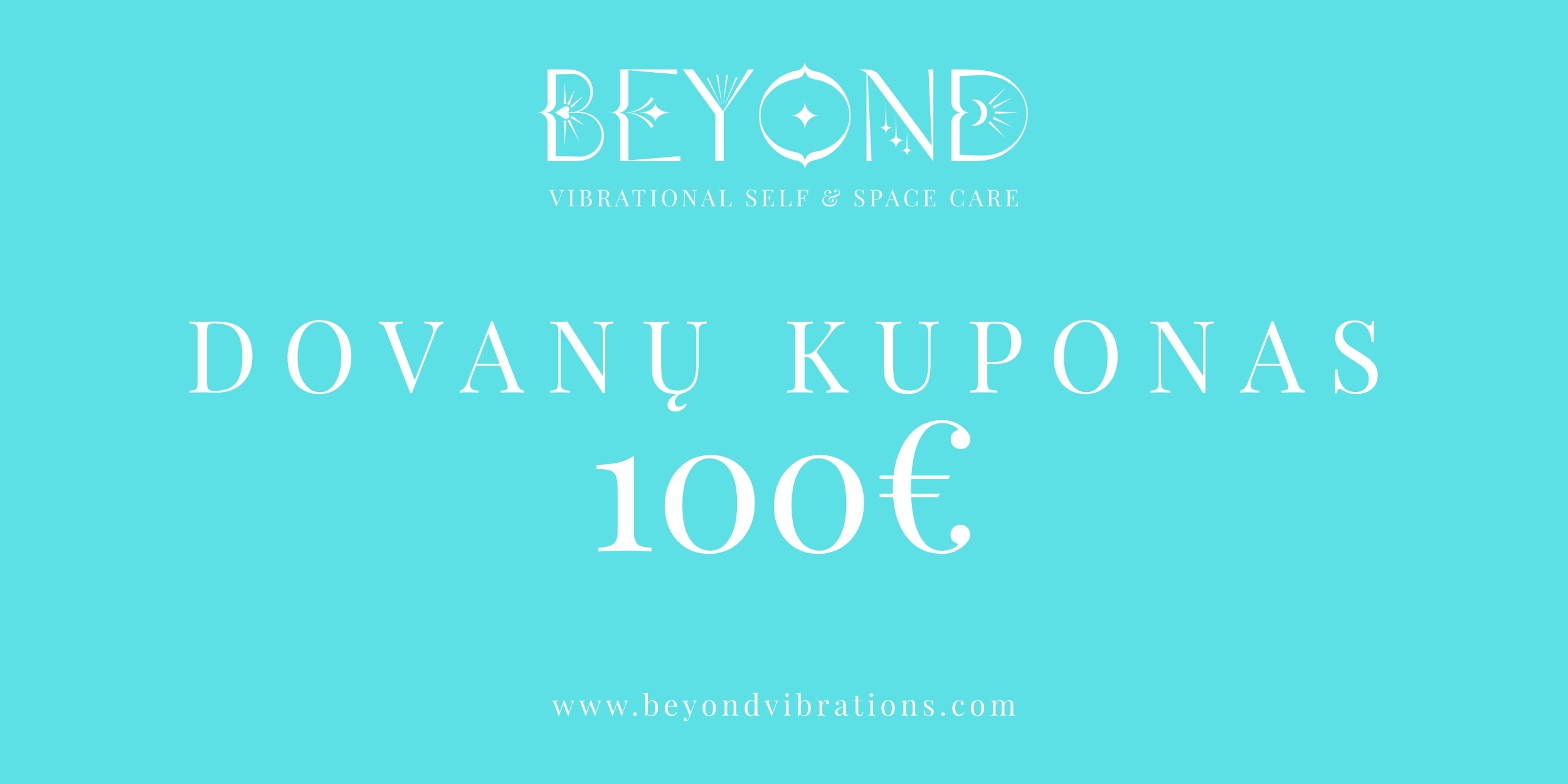 BEYOND Dovanų Kuponas | 100€