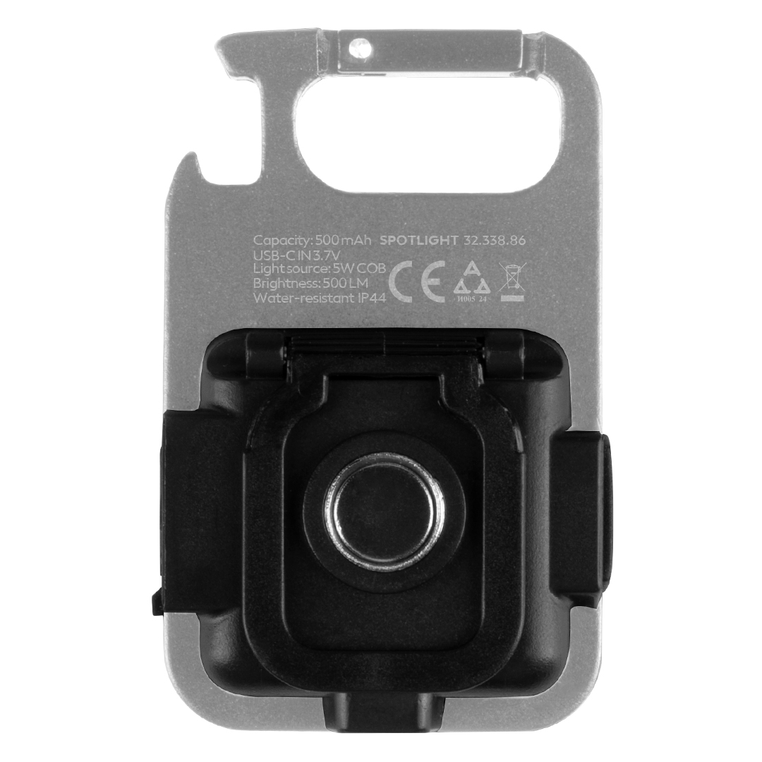 Spotlight – drite portative COB LED me karikim USB