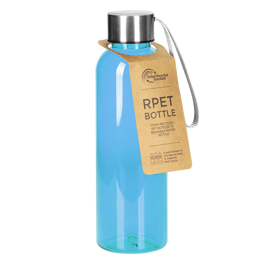 Shishe H2O PLUS e Personalizuar – Shishe uji ekologjike RPET, 550 ml