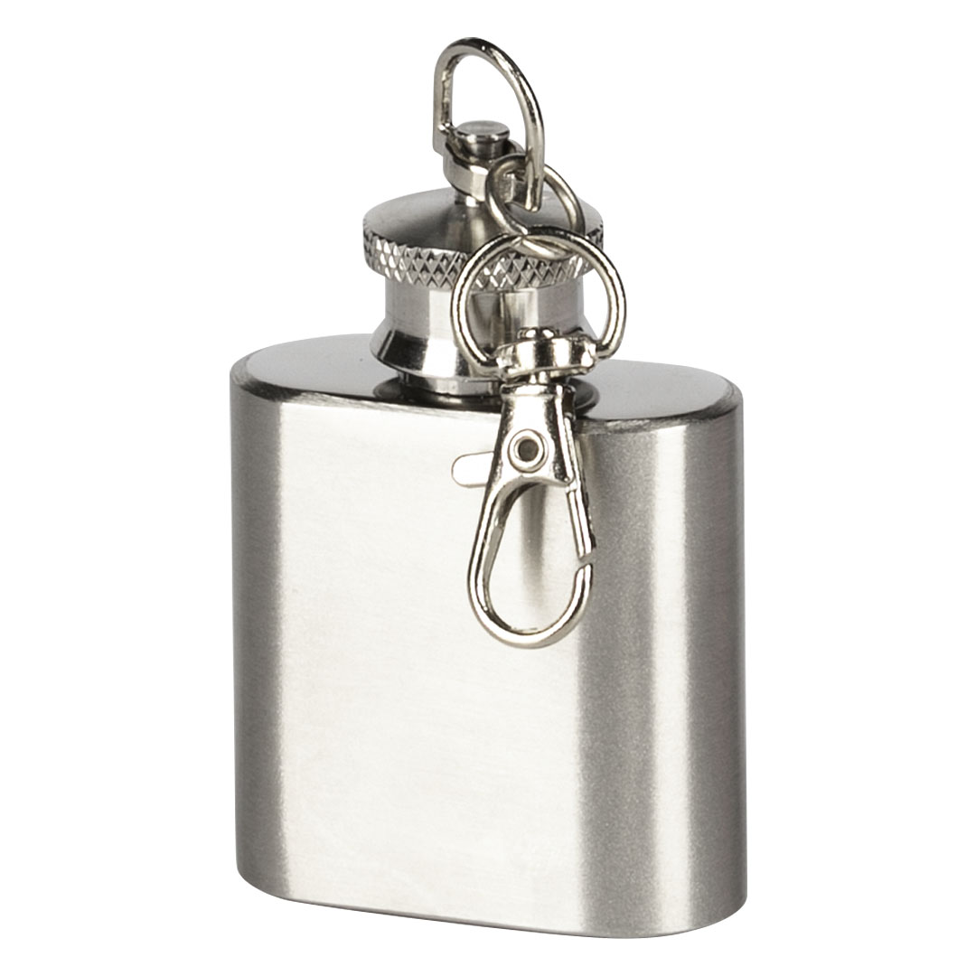 Shishe Mini Inox BRANDY 1 e Personalizuar – Flask metalik 30 ml